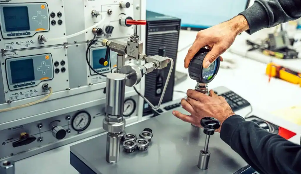 Pressure transmitter calibration