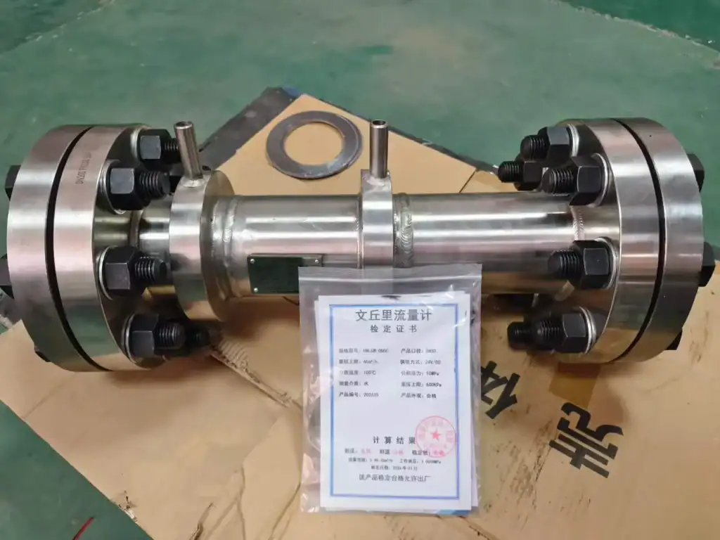 Differential pressure Venturi flow meter