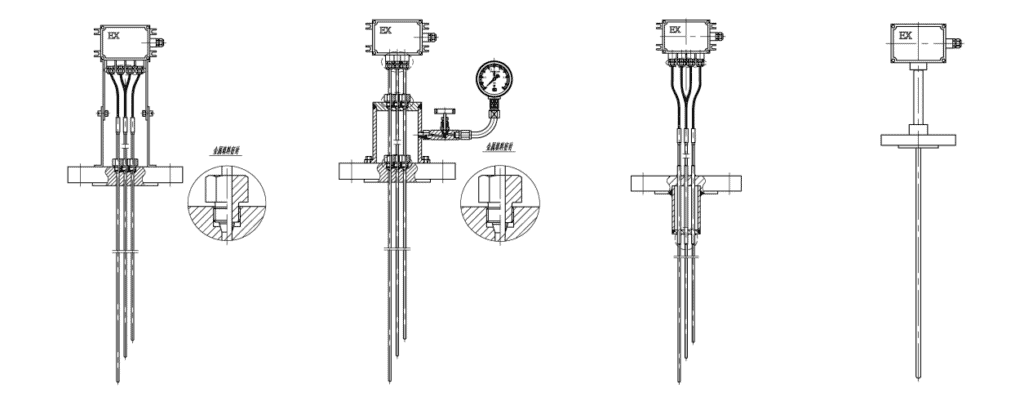 Multipoint thermocouple
