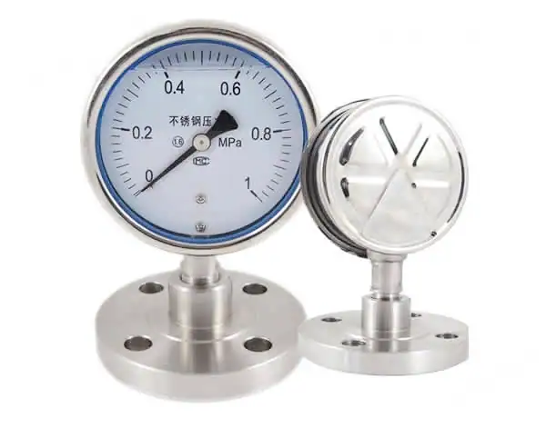 Bourdon Manometer