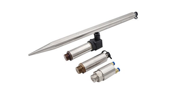 CYG400 high-frequency dynamic pressure sensors — cased, free-field probe, water-cooled, and underwater transmitter variants
