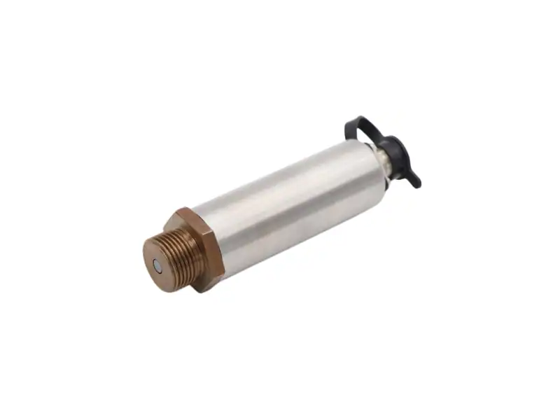 CYG401 high-frequency dynamic pressure sensor — MPa-range cylindrical housing for explosion shock-wave and hydraulic-pulse measurement
