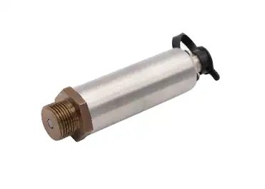 CYG402 high-temperature piezoresistive pressure sensor — MPa-range cylindrical housing for explosion shock-wave and hydraulic-pulse measurement