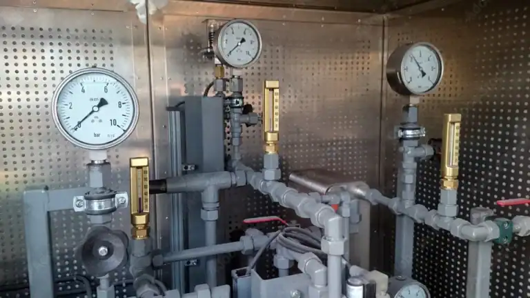 Pressure Gauge installation