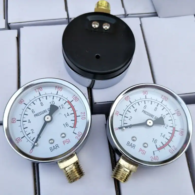 Pressure gauge accuracy class