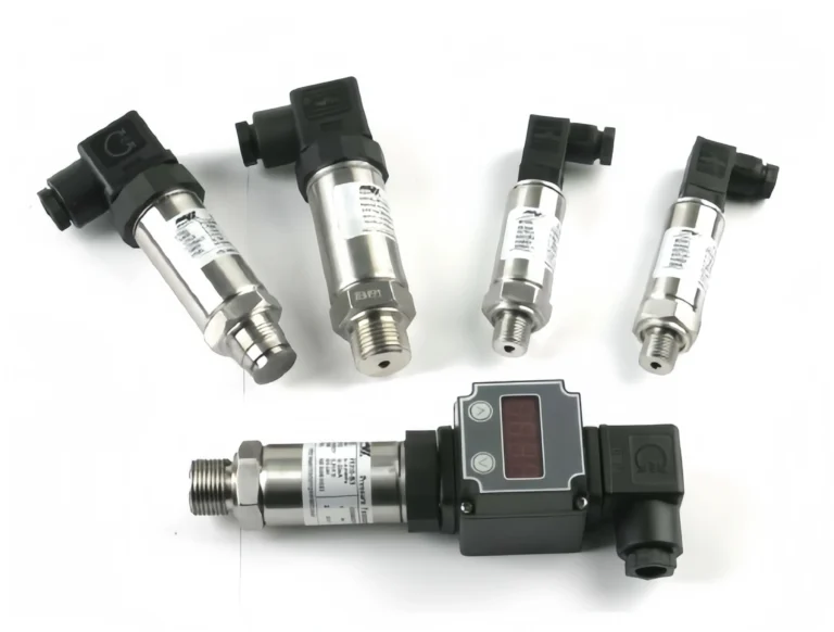High pressure transducer selection chart: range, proof and burst pressure bands